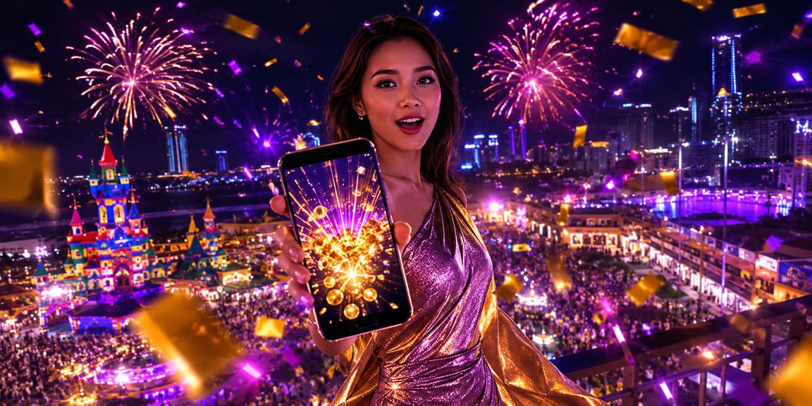 Pemain Malaysia menikmati permainan slot kasino melalui telefon mudah alih