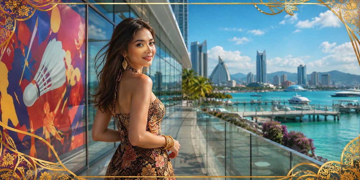 Suasana hiburan kasino bercorak batik di Terengganu dengan nuansa budaya tempatan